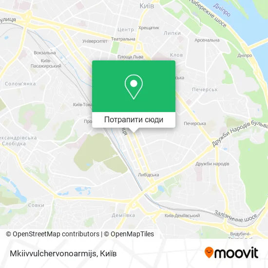 Карта Mkiivvulchervonoarmijs