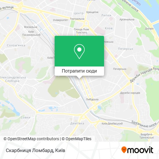 Карта Скарбниця Ломбард