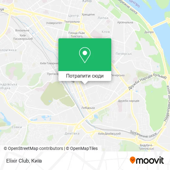 Карта Elixir Club
