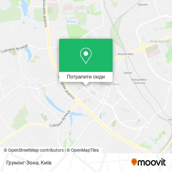 Карта Грумінг-Зона