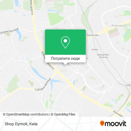 Карта Shop Dymok