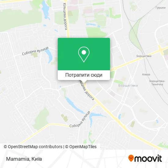 Карта Mamamia