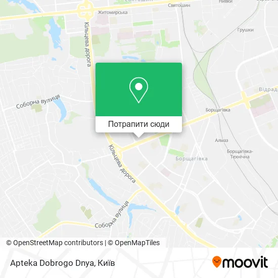 Карта Apteka Dobrogo Dnya