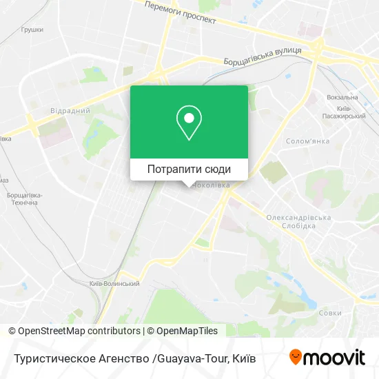 Карта Туристическое Агенство /Guayava-Tour