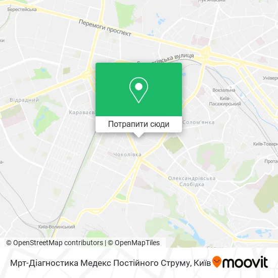 Карта Мрт-Діагностика Медекс Постійного Струму