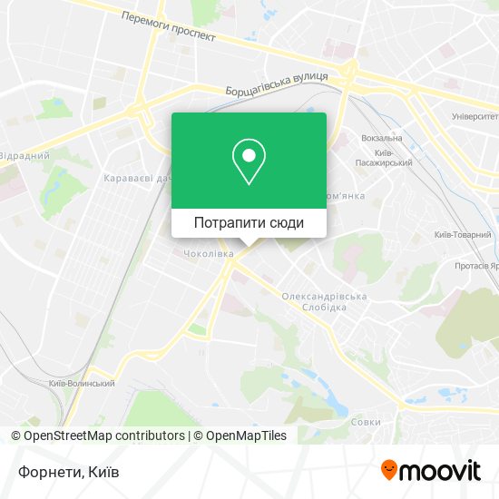 Карта Форнети