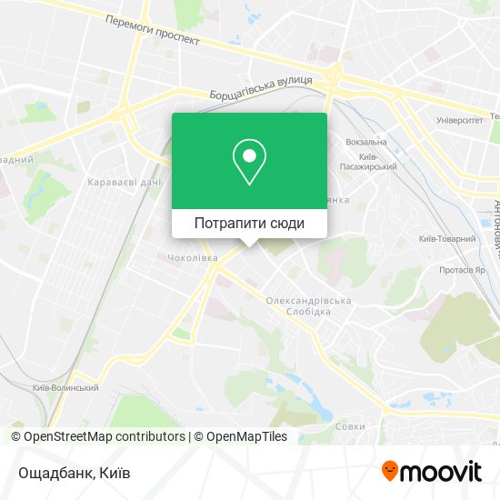 Карта Ощадбанк