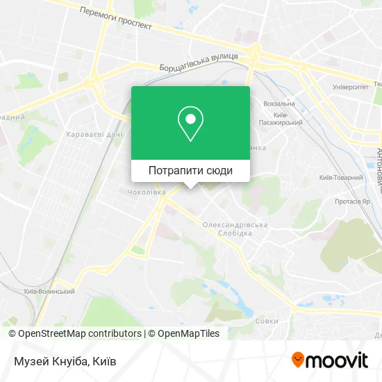 Карта Музей Кнуіба