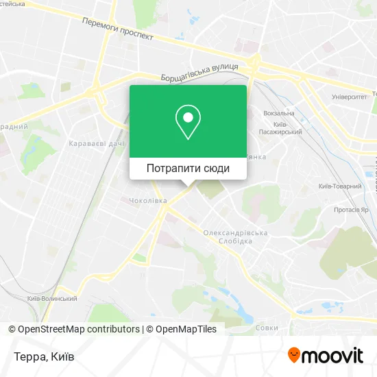 Карта Терра