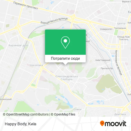 Карта Happy Body