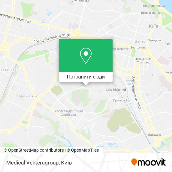 Карта Medical Venteragroup
