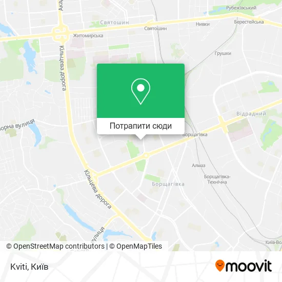 Карта Kviti