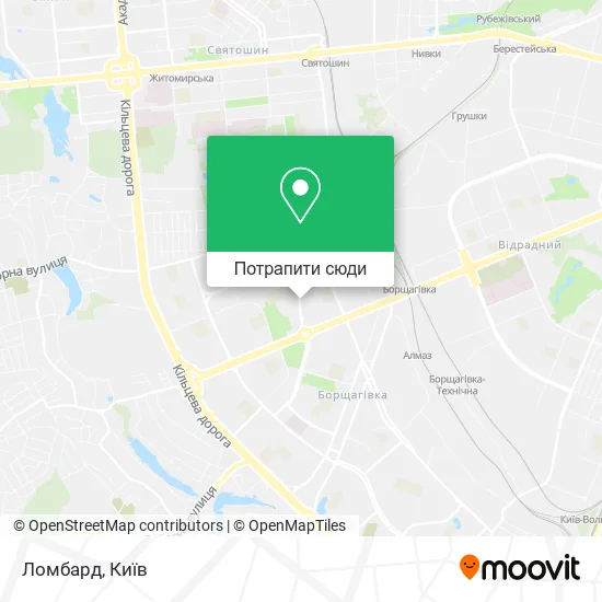 Карта Ломбард