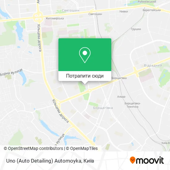 Карта Uno (Auto Detailing) Automoyka