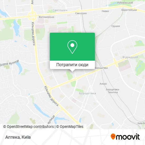 Карта Аптека
