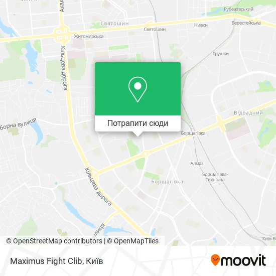 Карта Maximus Fight Clib