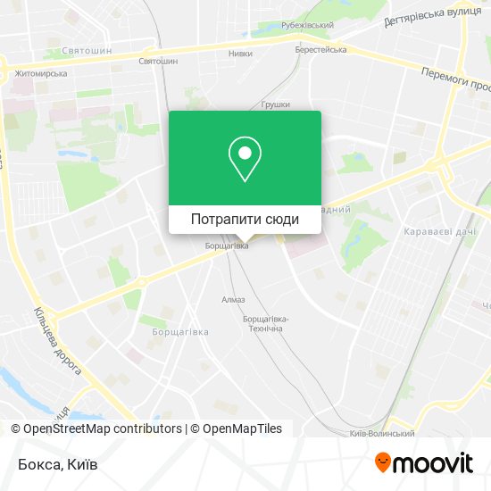 Карта Бокса