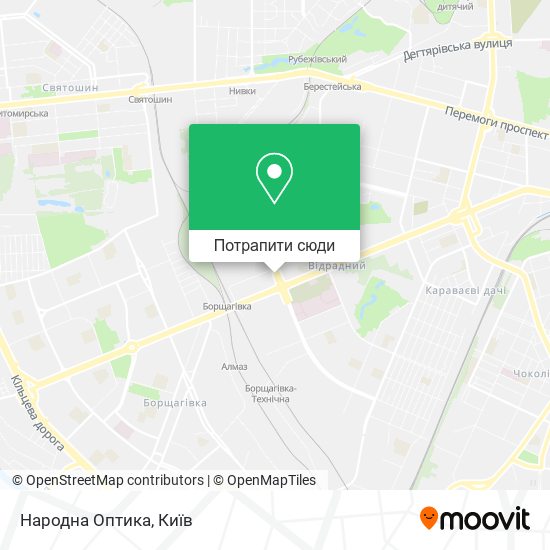 Карта Народна Оптика