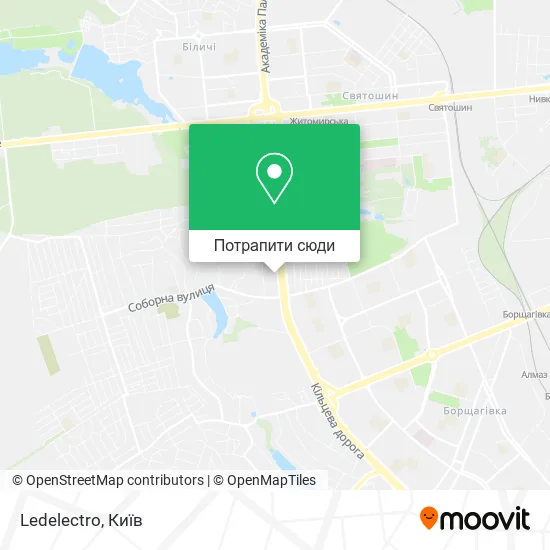 Карта Ledelectro