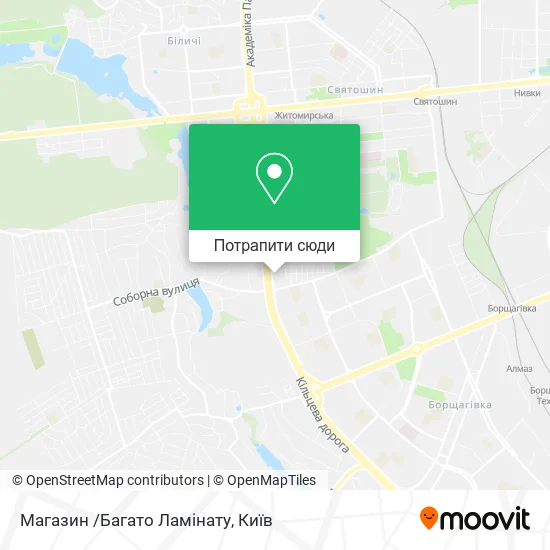Карта Магазин /Багато Ламінату