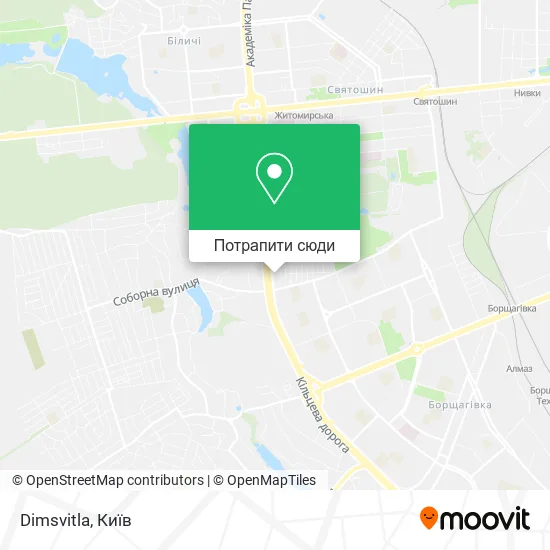 Карта Dimsvitla