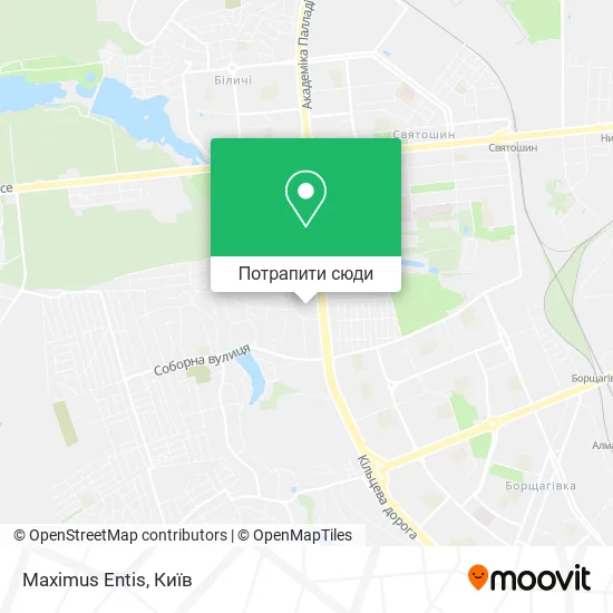 Карта Maximus Entis