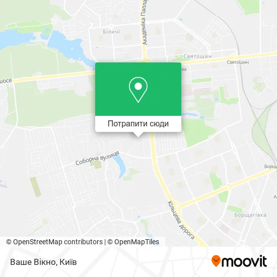 Карта Ваше Вікно