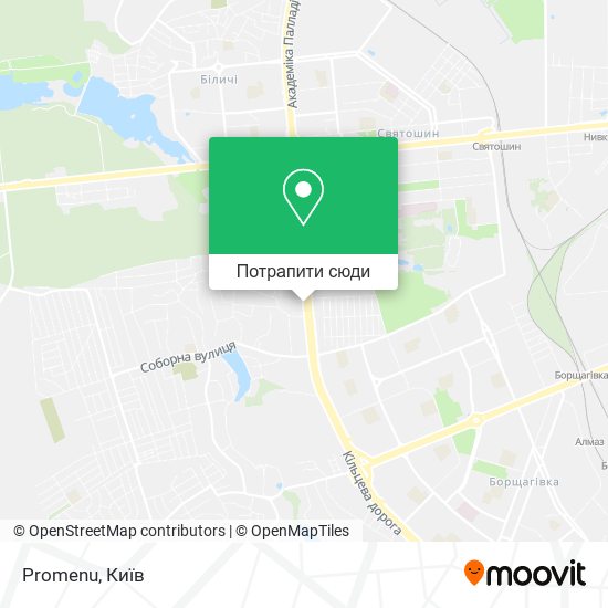 Карта Promenu