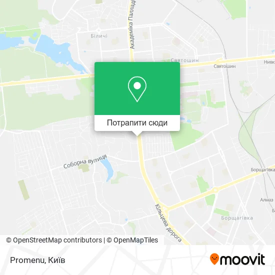 Карта Promenu