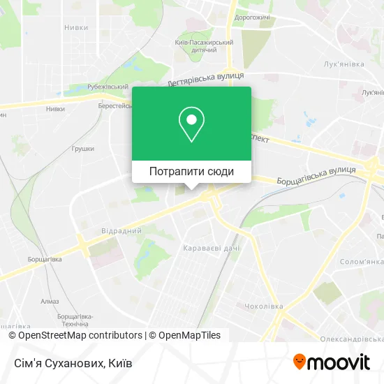 Карта Сім'я Суханових