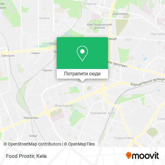 Карта Food Prostir