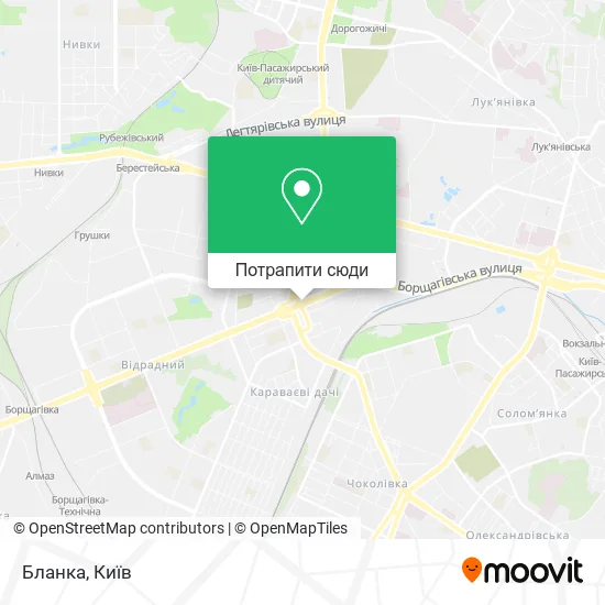 Карта Бланка