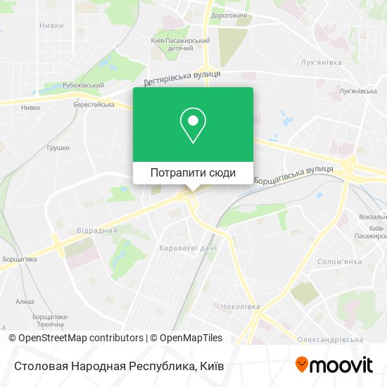 Карта Столовая Народная Республика