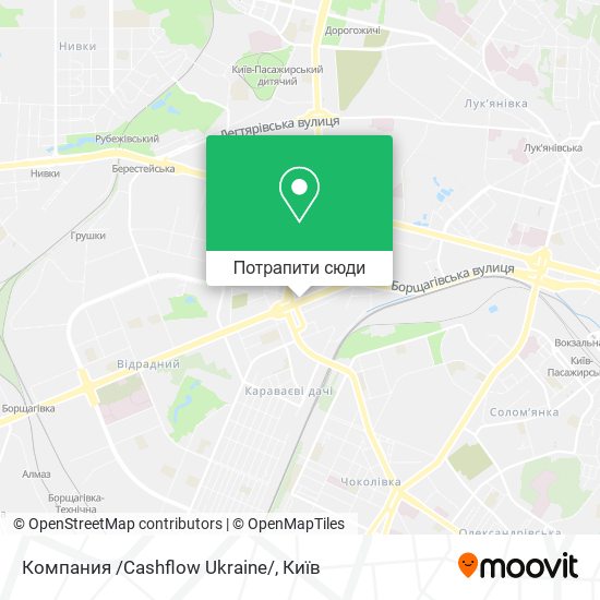 Карта Компания /Cashflow Ukraine/