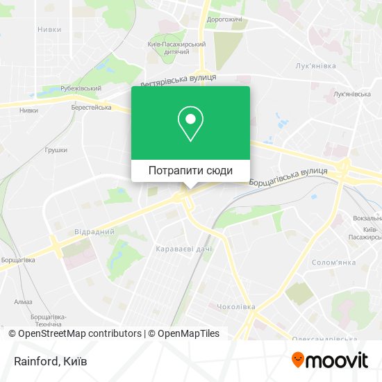 Карта Rainford