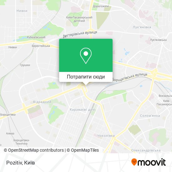 Карта Pozitiv