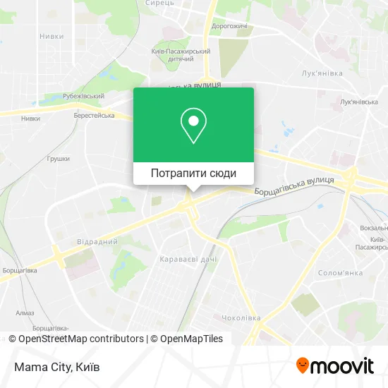 Карта Mama City