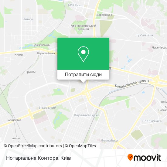 Карта Нотаріальна Контора