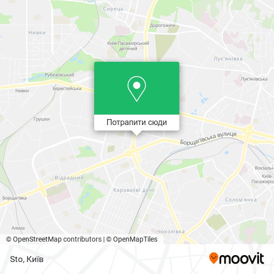 Карта Sto