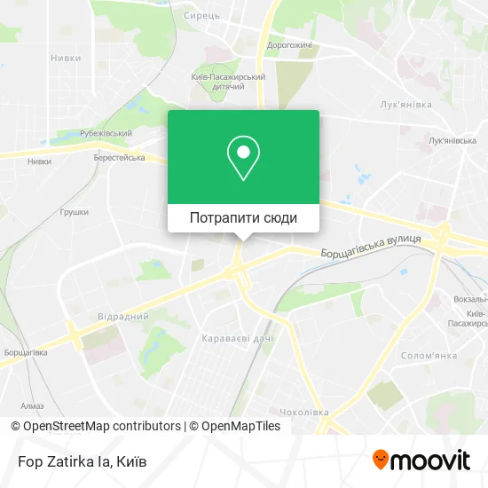 Карта Fop Zatirka Ia