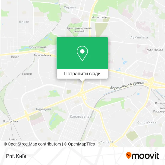 Карта Pnf