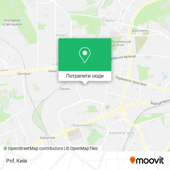 Карта Pnf