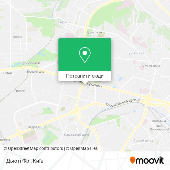 Карта Дьюті Фрі