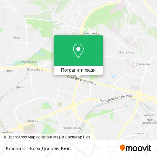 Карта Ключи ОТ Всех Дверей