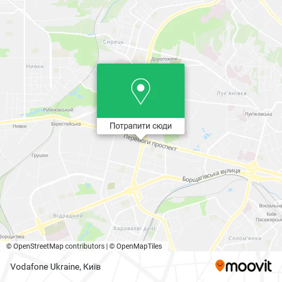 Карта Vodafone Ukraine