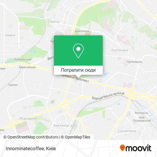 Карта Innominatecoffee