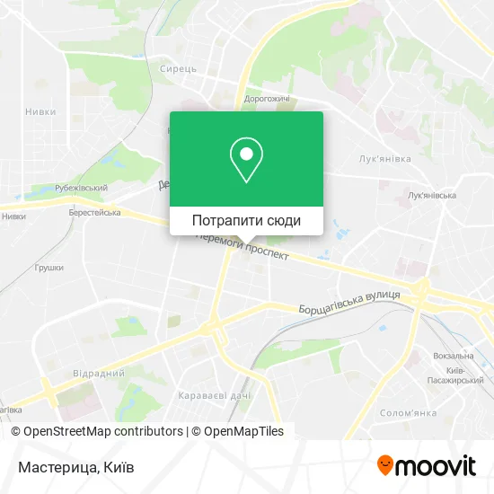 Карта Мастерица