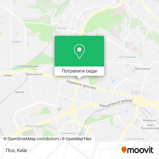 Карта Псо