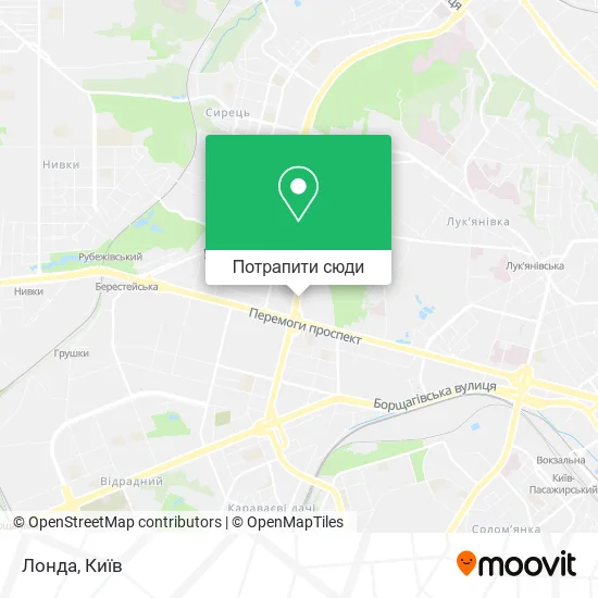 Карта Лонда