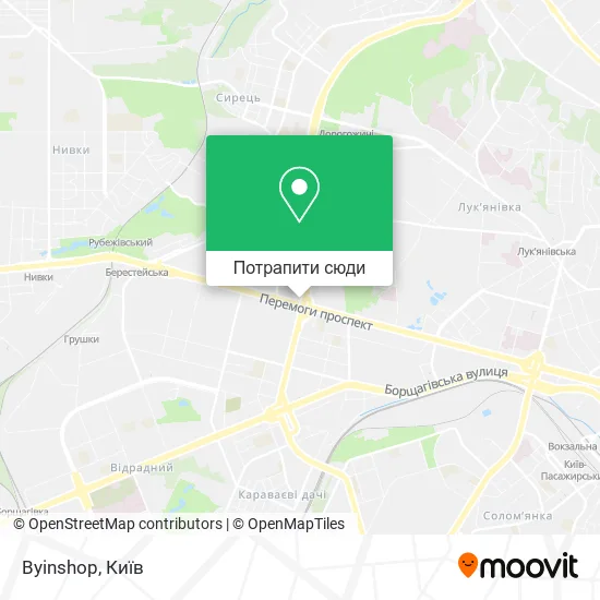 Карта Byinshop